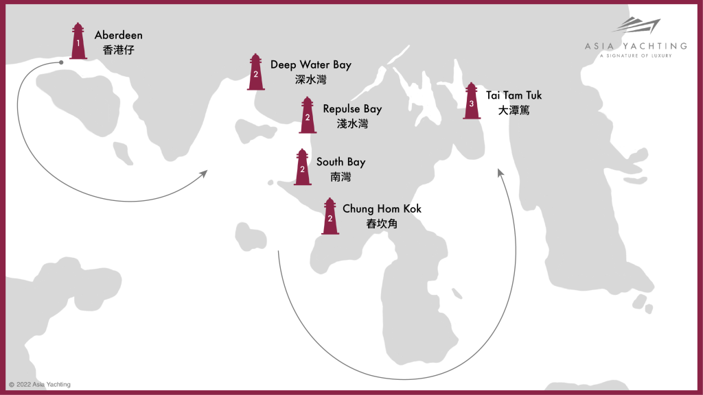 Asia Yachting Recommended Routes