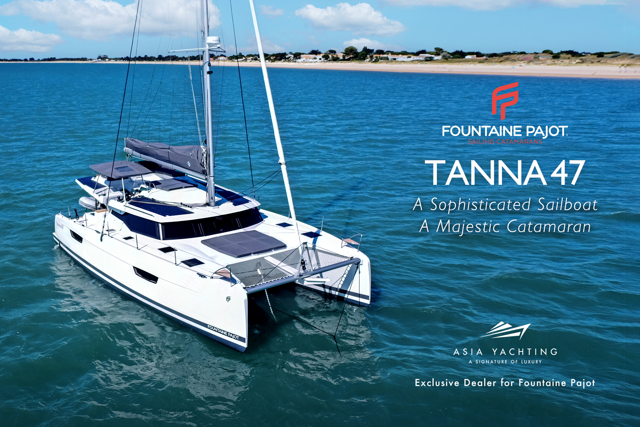 Fountaine Pajot Tanna 47: A Majestic Representation of Luxury Catamaran ...