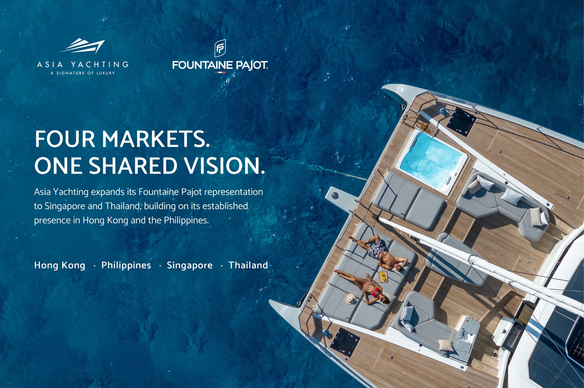 , Asia Yachting Expands Fountaine Pajot Dealership to Singapore and Thailand