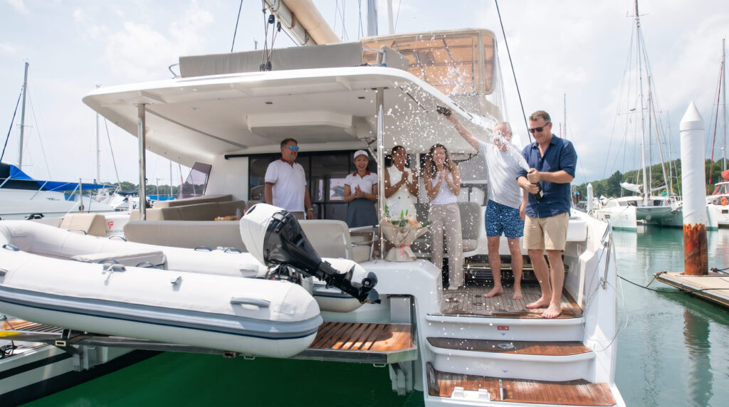 Thailand Phuket FP44, Asia Yachting Celebrates the Sale of Southeast Asia’s First Fountaine Pajot FP44